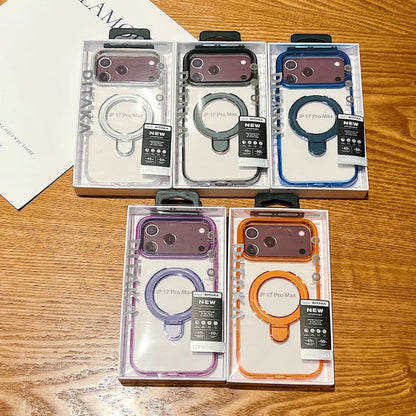 DITAKA Halo Stand Mag Crystal Phone Case
